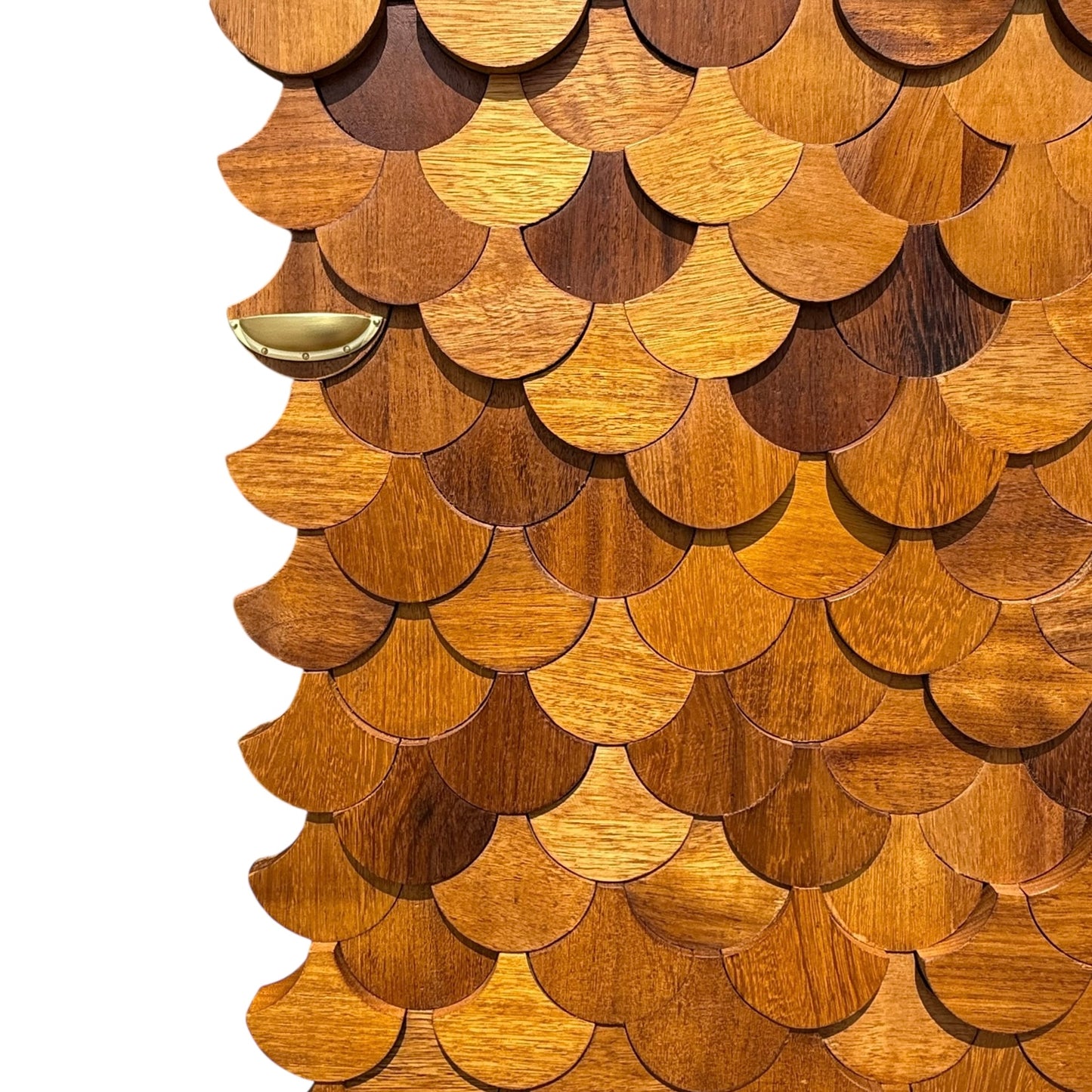 Fishscale cabinet