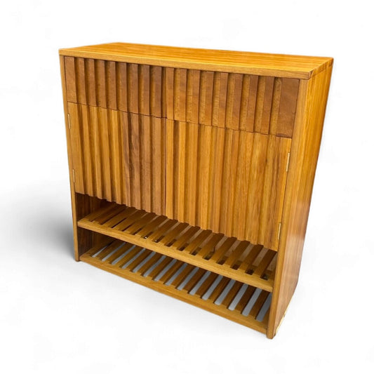 The Mistari Shoe Rack and Cabinet