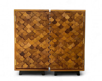 Fishscale cabinet