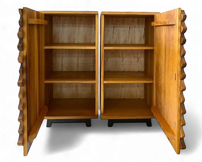 Fishscale cabinet