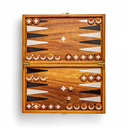 Lamu Backgammon board