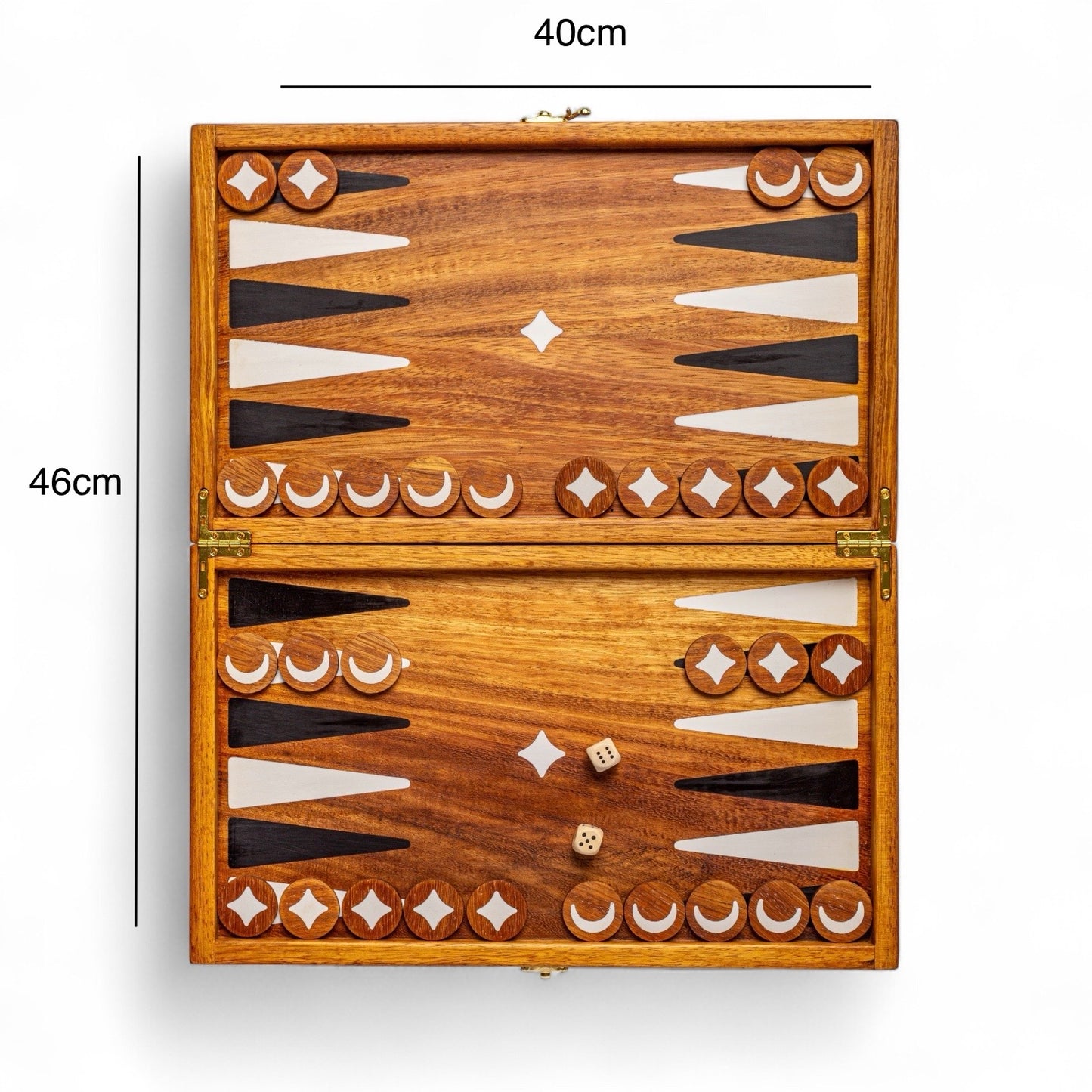 Lamu Backgammon board