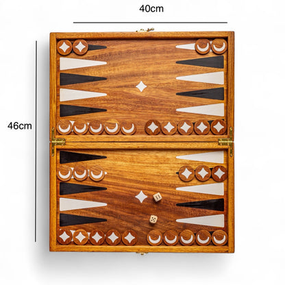 Lamu Backgammon board