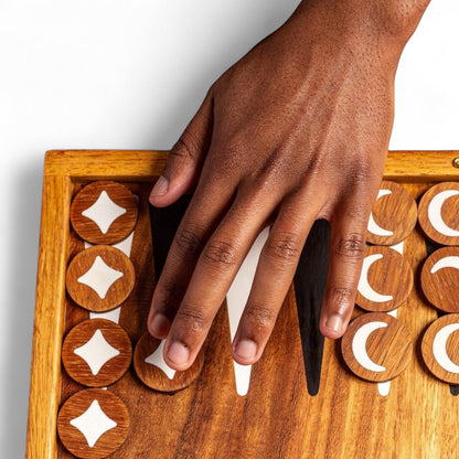 Lamu Backgammon board