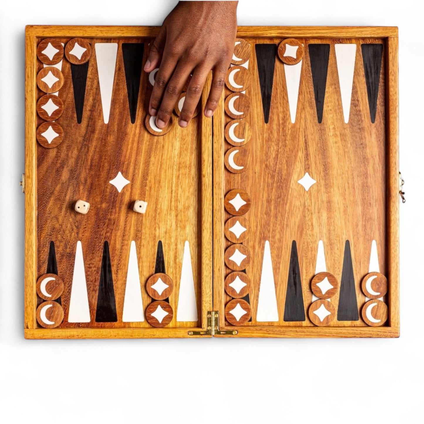 Lamu Backgammon board